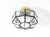 Mid-Century Modern Model 2756 Octagon Ceiling Lamp in Glass from Limburg, 1970s For Sale - Image 3 of 18