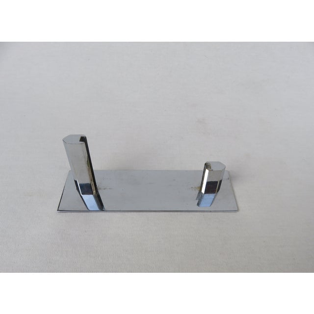 Silver Art Deco Chrome-PlatedPicture Frame, France, 1920s For Sale - Image 8 of 10