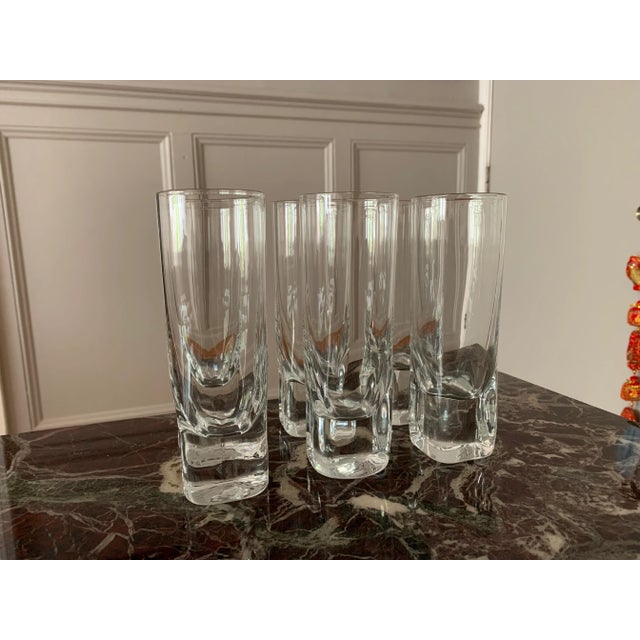 Vintage Italian Highball Glasses- Set of 6 For Sale - Image 9 of 9