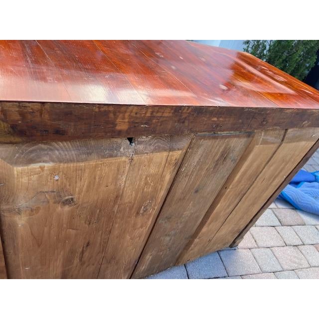 Large Antique Mahogany French or Austrian Commode Chest of Drawers For Sale - Image 4 of 7