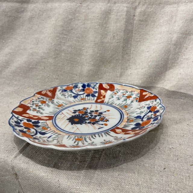 19th Century Imari Plate For Sale - Image 4 of 4
