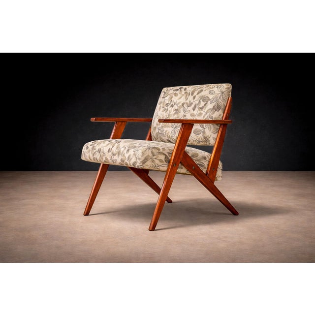 1950s José Zanine Caldas Armchair, Brazilian Mid-Century Modern, 1950s For Sale - Image 5 of 11