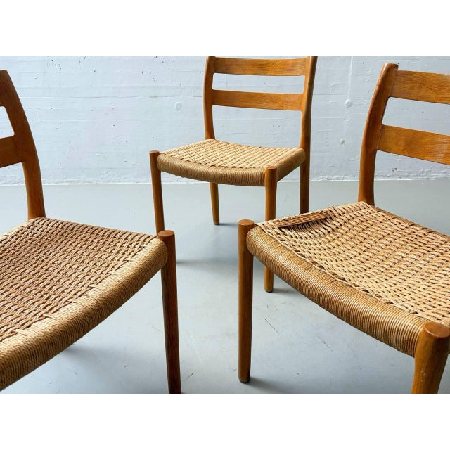1960s No. 75 Chairs by Niels O. Møller for J.L. Møllers, Denmark, 1960s, Set of 4 For Sale - Image 5 of 18
