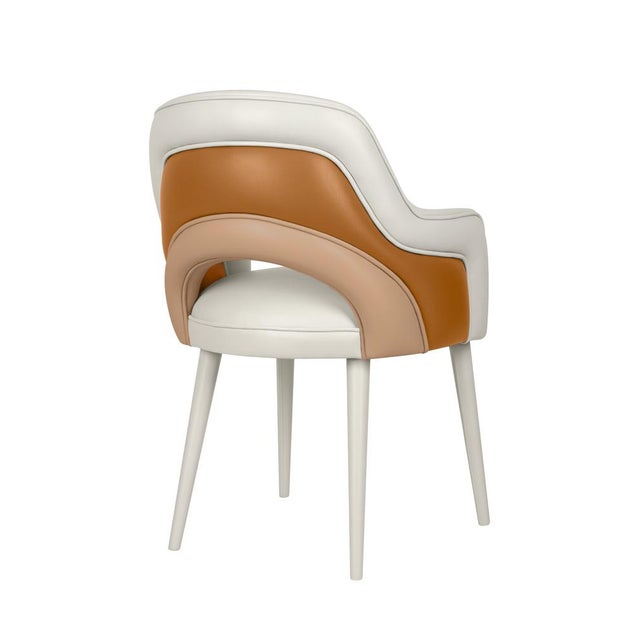 Animal Skin Charisse Dining Chair by Ottiu For Sale - Image 7 of 7