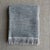 Textile Olive Belgian Linen and Cotton Throw For Sale - Image 7 of 7