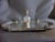 Metal Silver and Crystal Ewer Jug For Sale - Image 7 of 8
