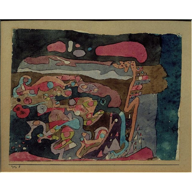 Paul Klee, Eye Composition, Archival Pigment Print, Framed For Sale
