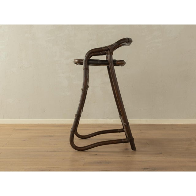 1970s Bamboo Bar Stools from Horsnæs Design, 1970s, Set of 2 For Sale - Image 5 of 9