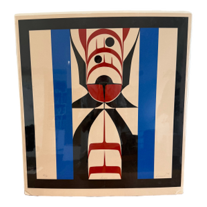 Doug Cranmer "Canoe" Limited Edition Silkscreen Print, Signed & Numbered, 1996 | Kwakwaka'wakw First Nations Art