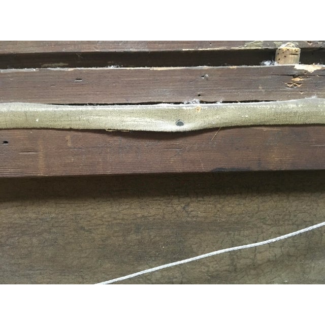 [unattributed] Italian?/spanish ? School Impressionist Painting : Working the Fields, 1885. For Sale - Image 4 of 10