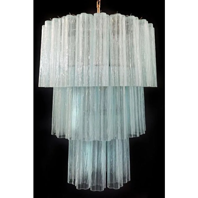 Tronchi Chandeliers in the style ofToni Zuccheri for Venini, Murano, Set of 2 For Sale - Image 12 of 13