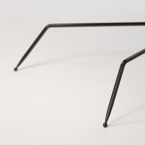 Mid-Century Modern Black Tripod Lamp by Serge Mouille For Sale - Image 4 of 7