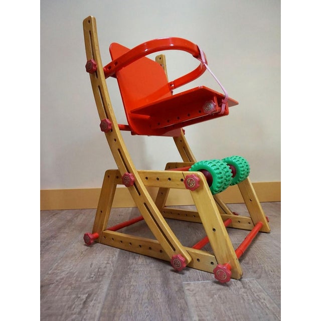 Top Banana Child Multfunctional High Chair Zauberstuhl by Benno Zimmermann, 1987 For Sale - Image 17 of 17