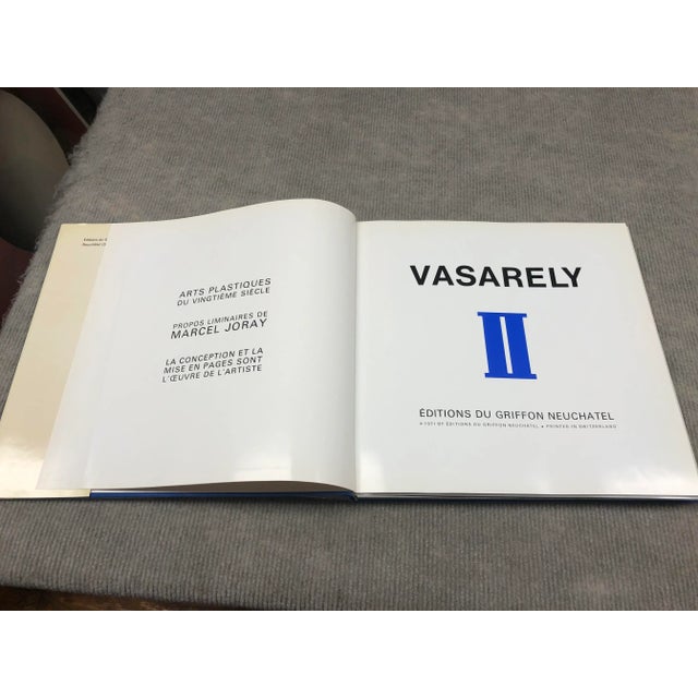 Artist: Victor Vasarely Title: Vasarely II Year: 1970 Signed: No Medium: Book Paper Size: 11 x 11 inches ( 27.94 x 27.94...