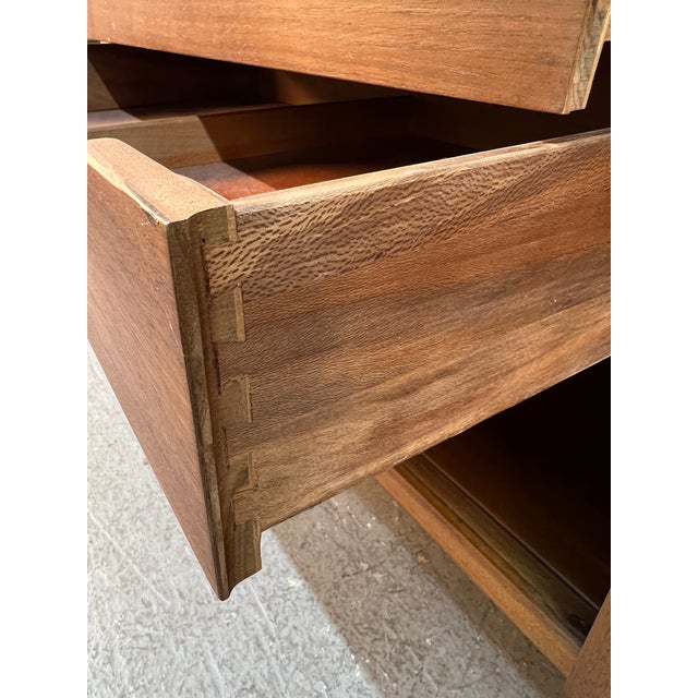 Mid 20th Century Walnut Credenza by Henredon For Sale - Image 13 of 16