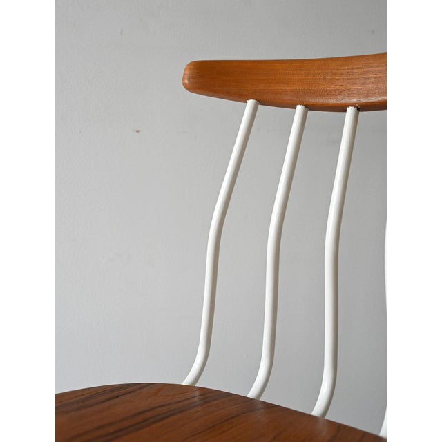 Wood Vintage Scandinavian Chair, 1960s For Sale - Image 7 of 11