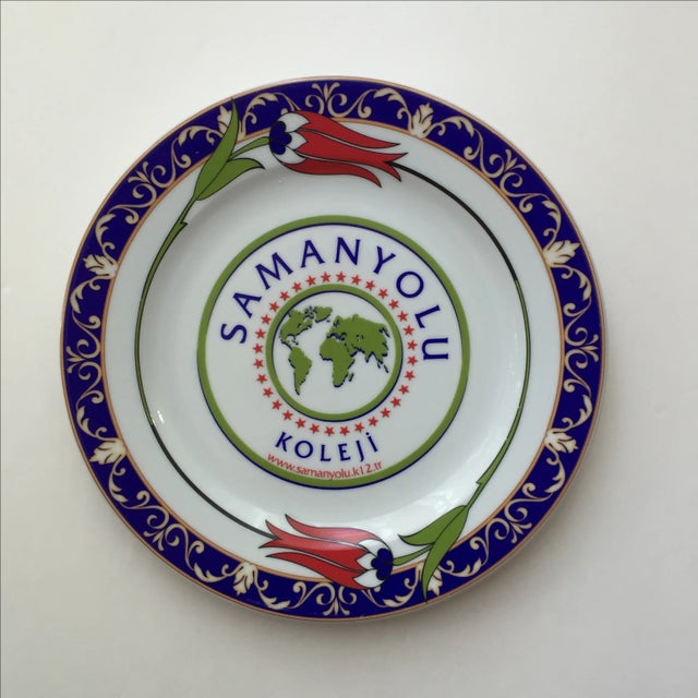 Blue Samanyolu Koleji College Plate For Sale - Image 8 of 9