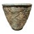 Large Vintage c.1996 Verdigris Patina Embossed Leaf Urn For Sale