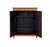 Tibetan Style Golden Double Dragons Graphic Credenza Storage Cabinet For Sale - Image 4 of 4