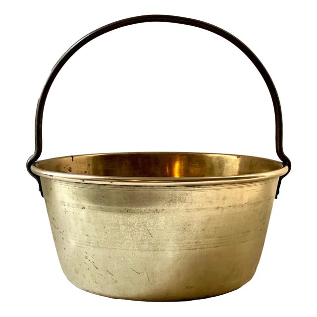 Antique Brass Jelly Kettle Chairish