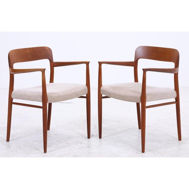 No 56 Armchairs in Teak by Niels Otto Møller, Set of 2 For Sale - Image 18 of 18