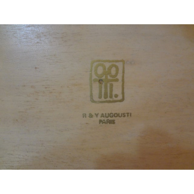 French Modern Parchment Bench by R & Y Augousti For Sale - Image 10 of 12
