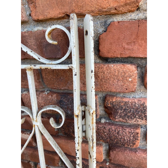 1950s 1950s French Iron Two Panel Gate For Sale - Image 5 of 12