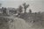 Antique Thatched Cottage Country Farmhouse Panoramic Landscape Etching 28" For Sale - Image 11 of 11