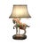 Add a touch of the mystical and ancient to your home decor with this large vintage oriental horse lamp. The lamp features...
