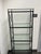 2010s Restoration Hardware Metal + Glass Etagere For Sale - Image 5 of 12