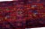Persian Vintage Handmade Persian Red Geometric Wool Runner Rug 3'0" X 10'10" For Sale - Image 3 of 9