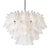 2020s Modernist Feather Chandelier in Murano Opalescent Glass and Oil Rubbed Bronze For Sale - Image 5 of 12