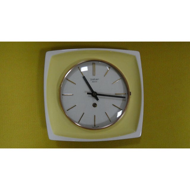 Peter Electric Wall Clock, Germany, 1970s For Sale - Image 13 of 18