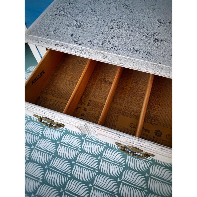 1970’s Keller Furniture Dining Room Credenza Sideboard Cabinet - Newly Refinished For Sale - Image 10 of 12