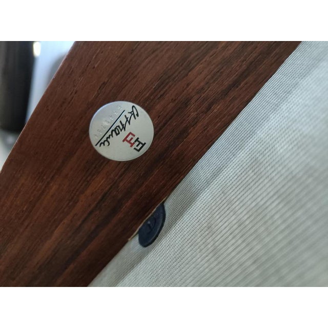 Danish modern so called Jupiter sofa model 218 designed by Finn Juhl and manufactured by France and Son. The sofa has a...