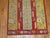 Colorful Red Yellow Turkish Melas Early 20th Century Wool Runner - 3'5" x 13' For Sale - Image 4 of 6