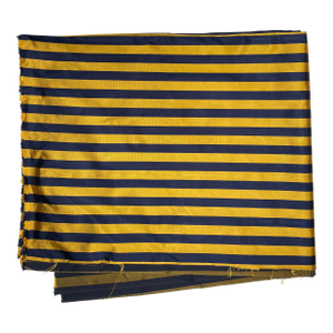 Ralph Lauren Tie Silk Yarn-Dyed Stripe Upholstery Fabric - Six Yards -