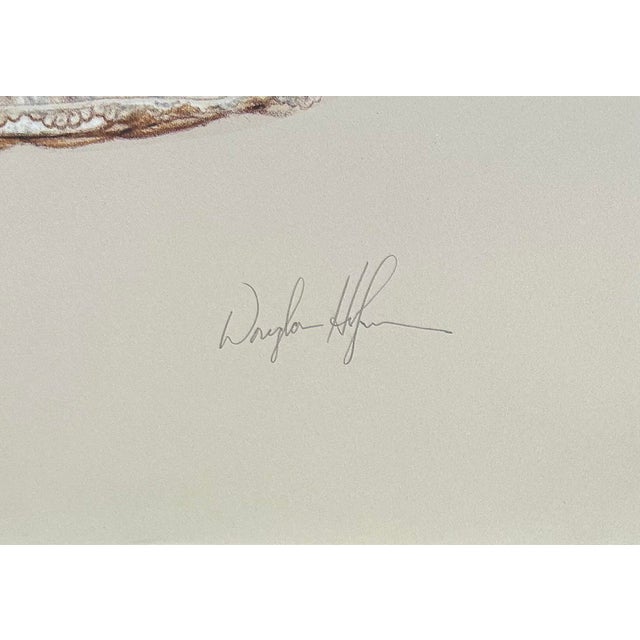 1980s 1980s Lithograph "Salon Des Cent" by Artist Douglas Hoffman, Signed #76/100 For Sale - Image 5 of 7