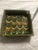 Italian Aldo Londi for Bitossi Italian Signed MCM Ashtray in Green Orange Cream and Teal Beautiful! For Sale - Image 3 of 6