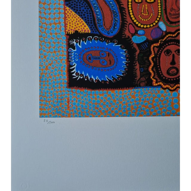 Printmaking Materials After Yayoi Kusama, I Who Cry, Lithograph, 1990s For Sale - Image 7 of 9