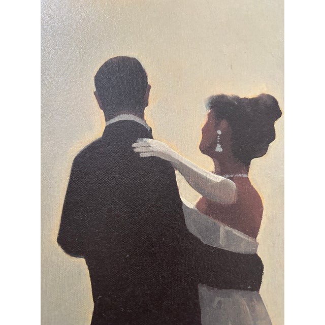 Contemporary Large Framed Jack Vettriano "Dance Me to the End of Love" Art Print For Sale - Image 3 of 6