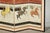 Japanese Inspired Six-Panel Screen with Horses in Stable with Bamboo Backdrop For Sale - Image 9 of 18
