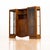 1950s Art Deco Walnut China Display Cabinet For Sale In Los Angeles - Image 6 of 10