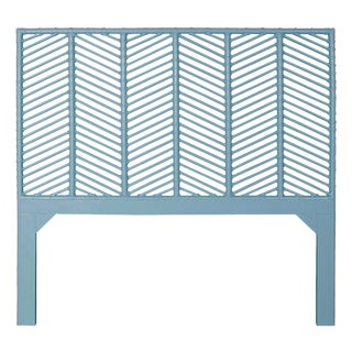 Liam Headboard Double - Pool Blue For Sale