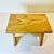 Tan 1980s Vintage Americana Farmhouse Boho Chic Folk Art Pine Step Stool For Sale - Image 8 of 9