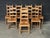 1920s Oak Farmhouse Dining Chairs, 1925, Set of 8 For Sale - Image 5 of 18