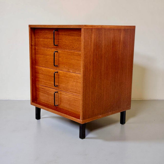 Chest of drawers by Rego Möbel, Germany, 1960s This high-quality chest of drawers was manufactured by Rego Möbel in...