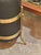 Early 21st Century Italian MCM Style Steel and Brass Umbrella Stands For Sale - Image 5 of 6