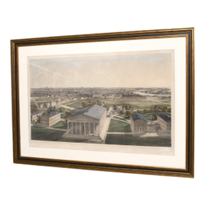 Jw Hill & Smith Philadelphia Form Girad College Color Lithograph