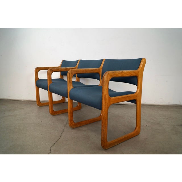 1970’s Mid-Century Modern Tandem Seating Waiting Room Chairs Benches - A Pair For Sale In Los Angeles - Image 6 of 12